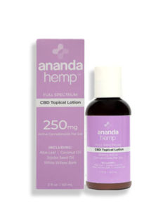 Ananda Hemp Full Spectrum Lotion 250 mg