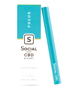 Focus Peppermint CBD Vape Pen Social CBD Review