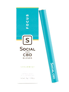 Focus Spearmint CBD Vape Pen Social CBD Review