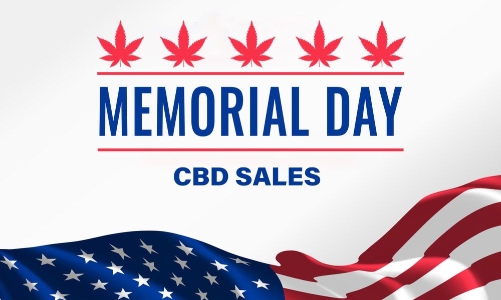 Memorial Day CBD Sales